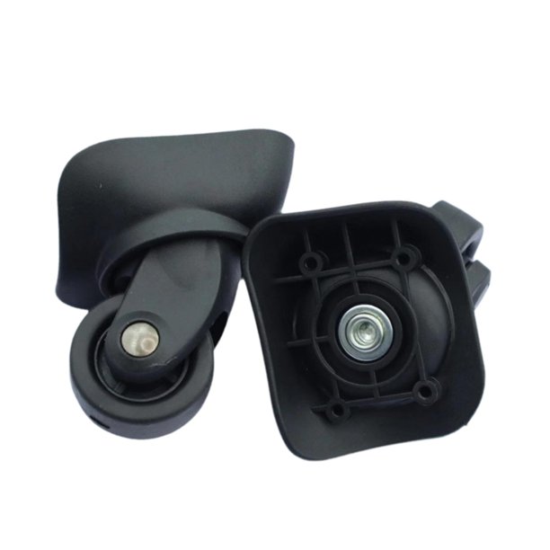 Ruedas para equipaje Ruedas giratorias Fácil instalación Resistentes Universales Diámetro de 4 cm Ligeras Silenciosas Versátiles para maletas