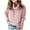 FY1-Pink, variant on Meichang Turtleneck Sweater for Women Winter Chunky Buttons Long Sleeve Knitted Pullover Sweater Cowl Neck Loose Fit Oversized Sweater