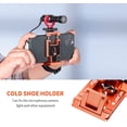 thumbnail image 3 of K&F Concept Aluminum Alloy Quick Release Plate with 1/4 Inch Screw for Camera, Cage, Cellphone etc (Orange), 3 of 13