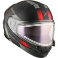 thumbnail image 2 of CKX Contact Full Face Snowmobile Helmet Edge Matte Red Black 515411, 2 of 9