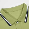 thumbnail image 3 of CaiJunJia George Polo Shirt,Men's Jersey Cotton Short Sleeve Polo Shirt - Breathable Performance Polo (Available in Big & Tall), 3 of 5