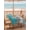 Teal Grey, variant on Outdoor Tablecloth with Umbrella Hole and Zipper, Beige Wood Grain Rectangle Table Cloth 60x84 Inch Waterproof Tablecloth, Rustic Retro Wooden Plank Farmhouse Picnic Table Cover for Patio Camping