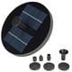 thumbnail image 5 of Fuente Solar, Fuente Solar Redonda Fuente de Paisaje Solar Flotante de 1,6 W para decoración de jardín Estanque de Piscina, 5 of 14