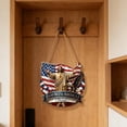 thumbnail image 4 of 250th Anniversary Door Hanging Sign, 1776-2026 Patriotic Wooden Decor with Stars & Stripes, “250 Years of Freedom” Independence Day Decoration for Front Door Porch Wall, 4 of 8