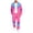 Hot Pink, variant on Men's 2 Piece Sets 80s 90s Tracksuit Long Sleeve Jacket with Elastic Waist Pants Set for Daily Wear Blue