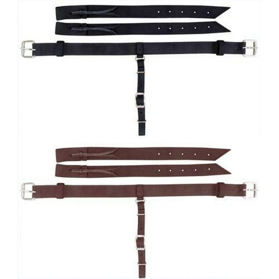 Showman Pony 1.5" Wide Nylon Back Cinch w/ Roller Buckles