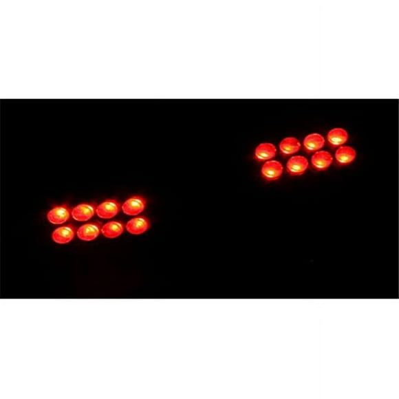 Street-FX 1043913 Ultra Bright Brake Pods&#44; Red