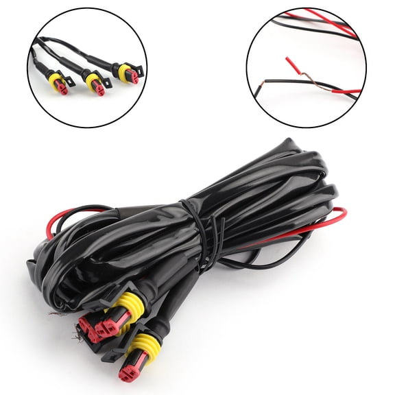 Raptor Grille Grill LED Light Wiring Harness Cable Fit Ford F-150 F150 #1