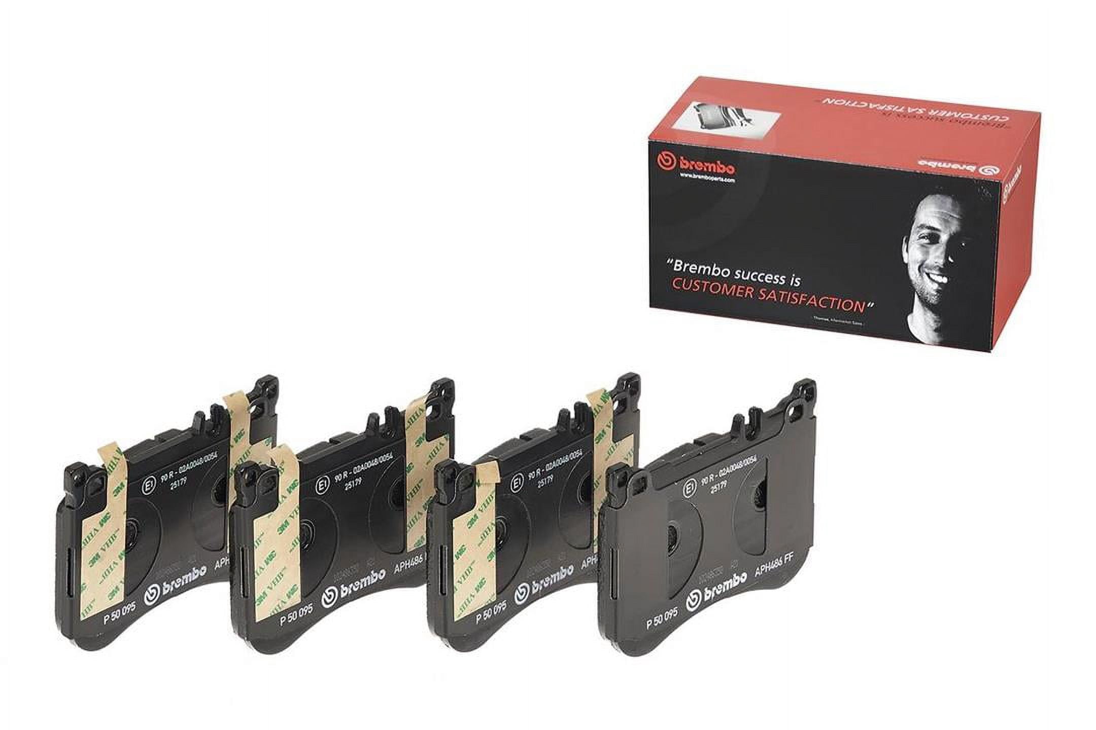 Brembo P50095 Premium Low-Met OE Equivalent Pad
