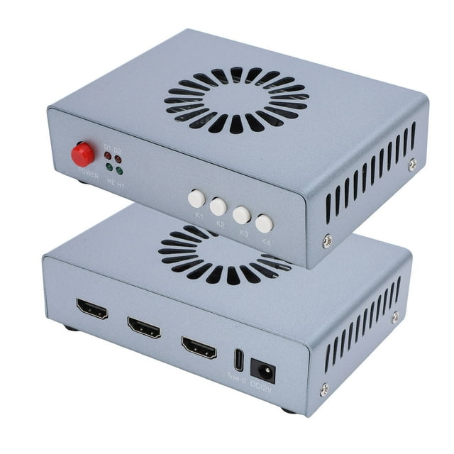 DMA Fuser, Image Synthesizer, Display Combiner Overlay, 2K 144Hz Processor for Financial Trading, Bank Data Centers with Temperature Control for Easy