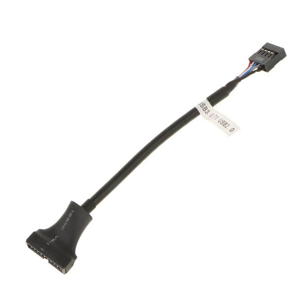 Cable Convertidor Interno USB 3.0 de 20 Pines a USB 2.0 Yotijar Adaptador Macho