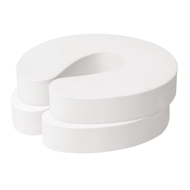 Protector de dedos para pellizcos, paquete de 2. Puertas a prueba de niños fáciles de usar con un tope de espuma suave pero duradero. ¡Evita lesiones por pellizcos en los dedos al cerrar pue