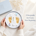 thumbnail image 4 of Inkless born Hand Foot Print DIY Kit, Precious Baby Keepsake Souvenir, Ideal Gift For Baby 100 Days, First Birthday And Family Memory Collection Making, 4 of 8