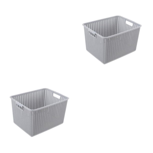 Matsuzay Caja de plástico duradera - Organizador de almacenamiento apilable para habitación o dormitorio Ahorre espacio cuando no esté en la Type4 NO4