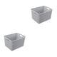 thumbnail image 1 of Matsuzay Caja de plástico duradera - Organizador de almacenamiento apilable para habitación o dormitorio Ahorre espacio cuando no esté en la Type4 NO4, 1 of 6