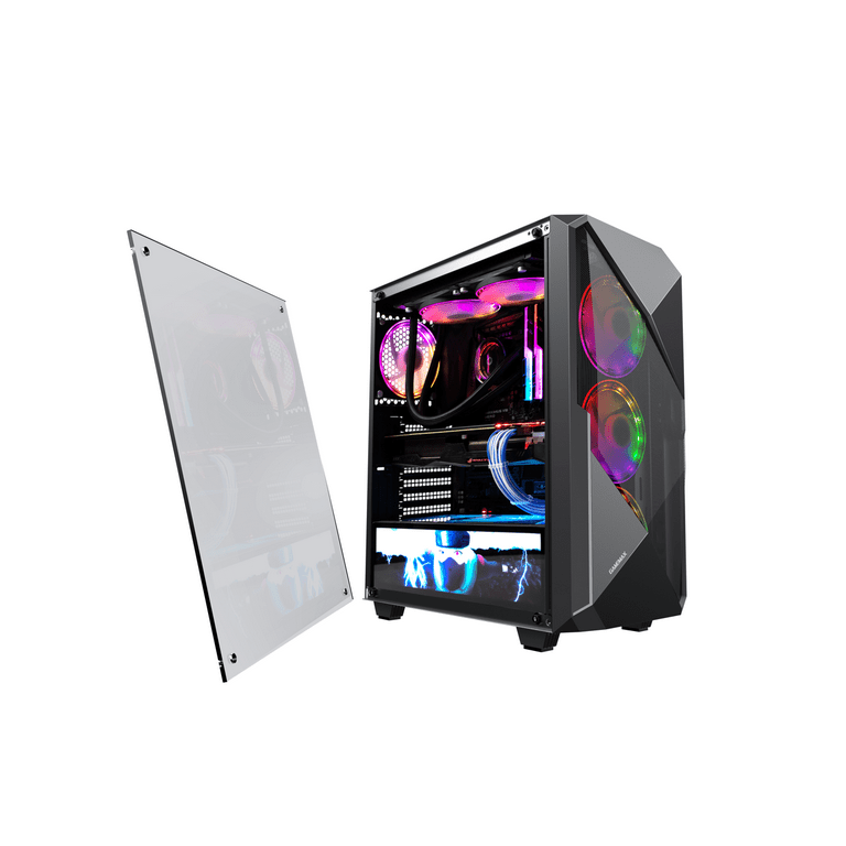Gamemax PC Case Gaming Revolt Mid Tower With 4 Fans ARGB : Buy Online at  Best Price in KSA - Souq is now : Electronics