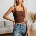 thumbnail image 2 of Tank Tops for Women Camisole Strappy Tight Fitted Inner Wear Going Out Cami Top, 2 of 6