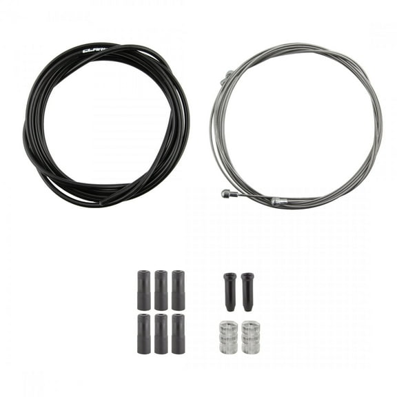 Clarks Stainless Steel Sport Brake Kit Front and Rear White