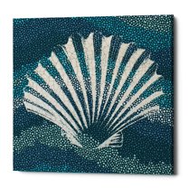 Epic Graffiti  "Sea Glass I" by Wild Apple Portfolio, Giclee Canvas Wall Art, 12"x12" 18" x 18"