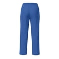 thumbnail image 6 of PYGNJK Women's Straight Leg Pants Yoga Pants High Waisted Casual Dress Pants With Pockets, 6 of 6