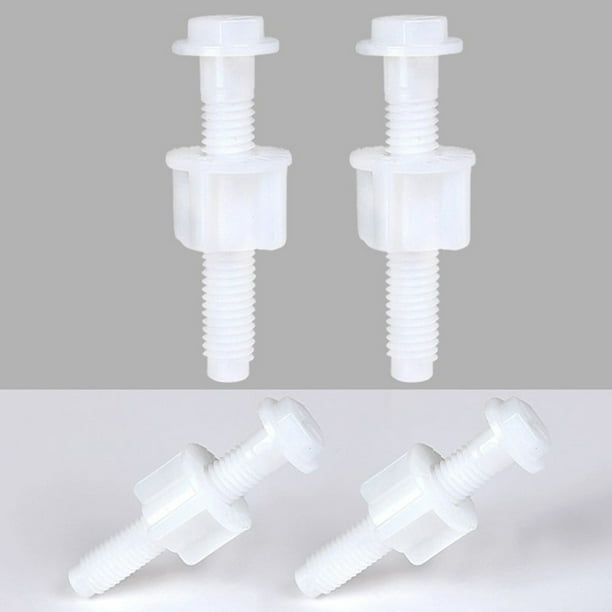 2pcs Toilet Seat Hinge Bolts Screw Fixing Fitting Kit Bathroom Toilet