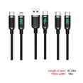 thumbnail image 4 of (USB A C+ C A C+C A Lightning) Pantalla digital Cable de datos de carga rápida Cable de carga de carga rápida 5A 40W, 4 of 4