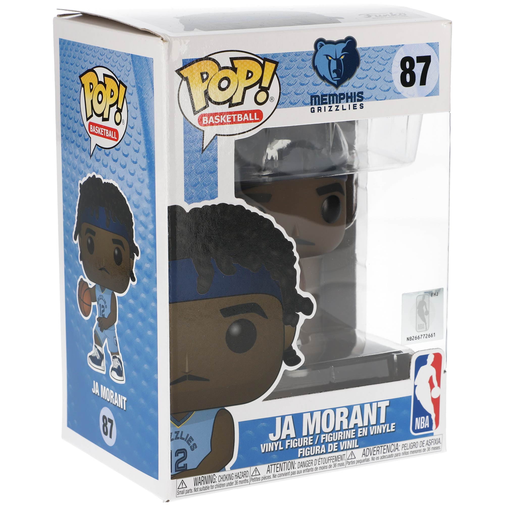 POP NBA: Grizzlies - Ja Morant (Alternate Uniform) Funko Vinyl Figure  (Bundled with Compatible Box P…See more POP NBA: Grizzlies - Ja Morant