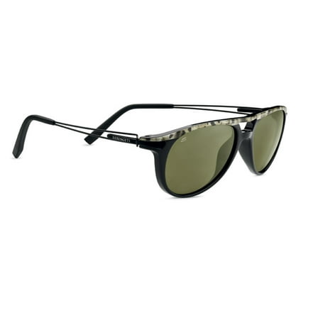 Sunglasses Udine 7760 Shiny Marble Black Polarized 555nm Lens