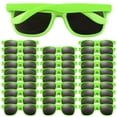 thumbnail image 1 of Gafas de sol de fiesta FEPITO Green para niños, adolescentes y adultos x30, 1 of 7