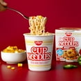 Nissin Cup Noodles Soup, Beef Flavor, Microwaveable Paper Cups, Instant