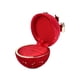 thumbnail image 1 of Qarigey Joyero Tiendas para el hogar Satén de pana portátil Caja de embalaje elegante Aniversario de bodas Organizador de vacaciones Contenedor Ropa, zapatos y accesorios Miscelánea collar rojo, 1 of 6