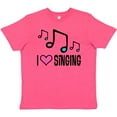 thumbnail image 3 of Inktastic Choir Singer Music I Love Singing Youth T-Shirt, 3 of 5