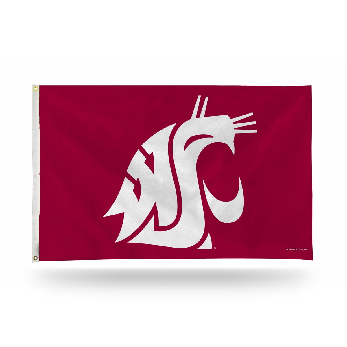 Indoor Outdoor 3 x 5 Banner Flag with grommets for hanging - Washington-St-Cougar's