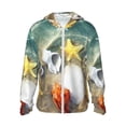 thumbnail image 2 of Lsque Seashell On The Beach UPF 50+ Lightweight Sun Protection Men's Women's Long Sleeve Shirt, Hoodie Performance -XX-Large, 2 of 9