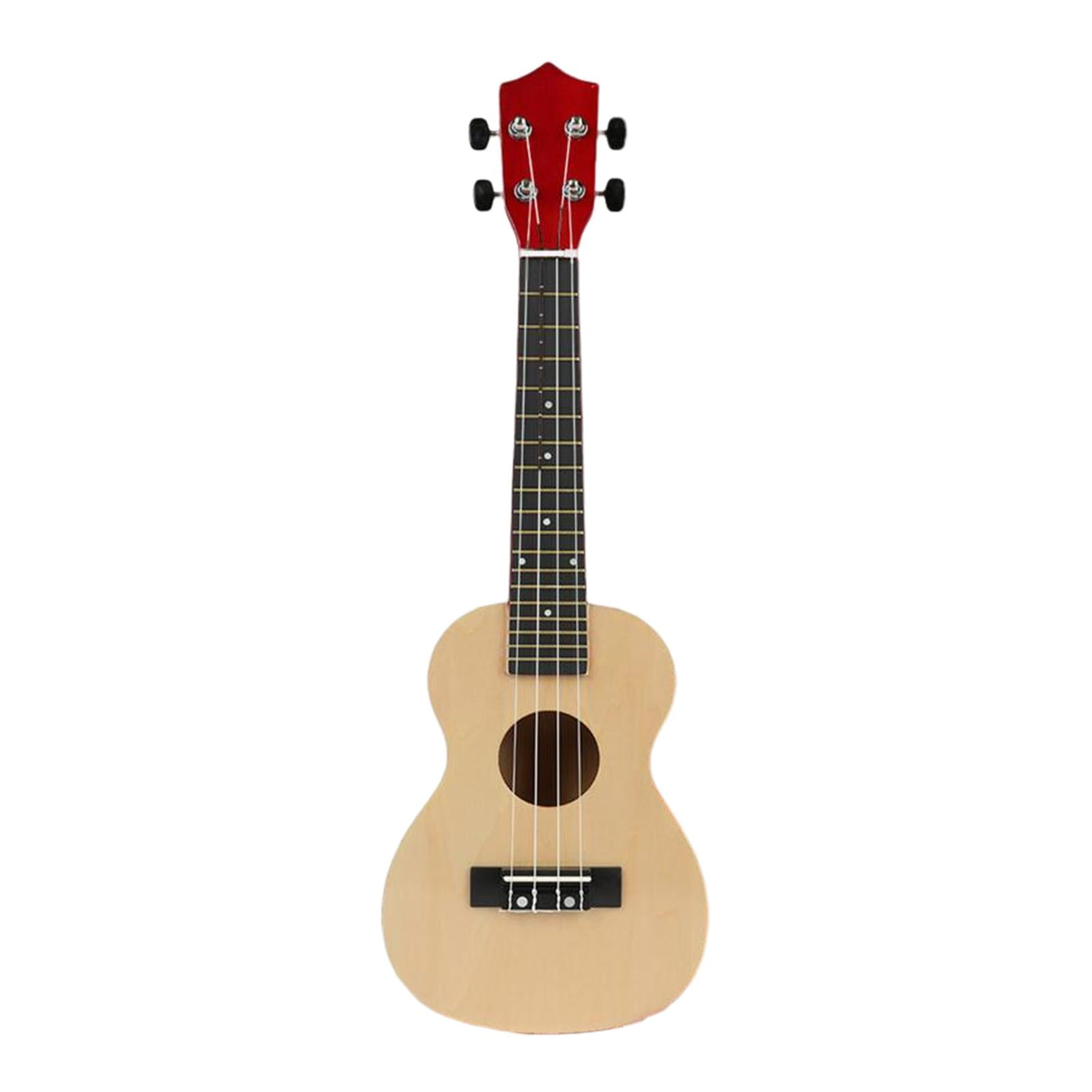 LeeQinersw 23 Inch Ukulele Guitar Toy 4 Strings Portable Musical Instrument for Adults Boys Wood