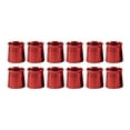 thumbnail image 2 of 12 Pieces Shaft Ferrules Taper Shaft Tip Adapter Cover Caps Accessories Use , Red, 2 of 8