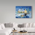 thumbnail image 3 of Trademark Fine Art 'Starlight Village' Canvas Art by Heather Burns, 3 of 3