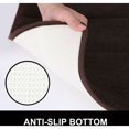 thumbnail image 3 of Alfombrilla de baño de espuma viscoelástica Alfombrilla de baño absorbente antideslizante Alfombrilla de baño lavable 40 x 120 cm, Marrón esquí esquí Gafas de esquí, 3 of 5