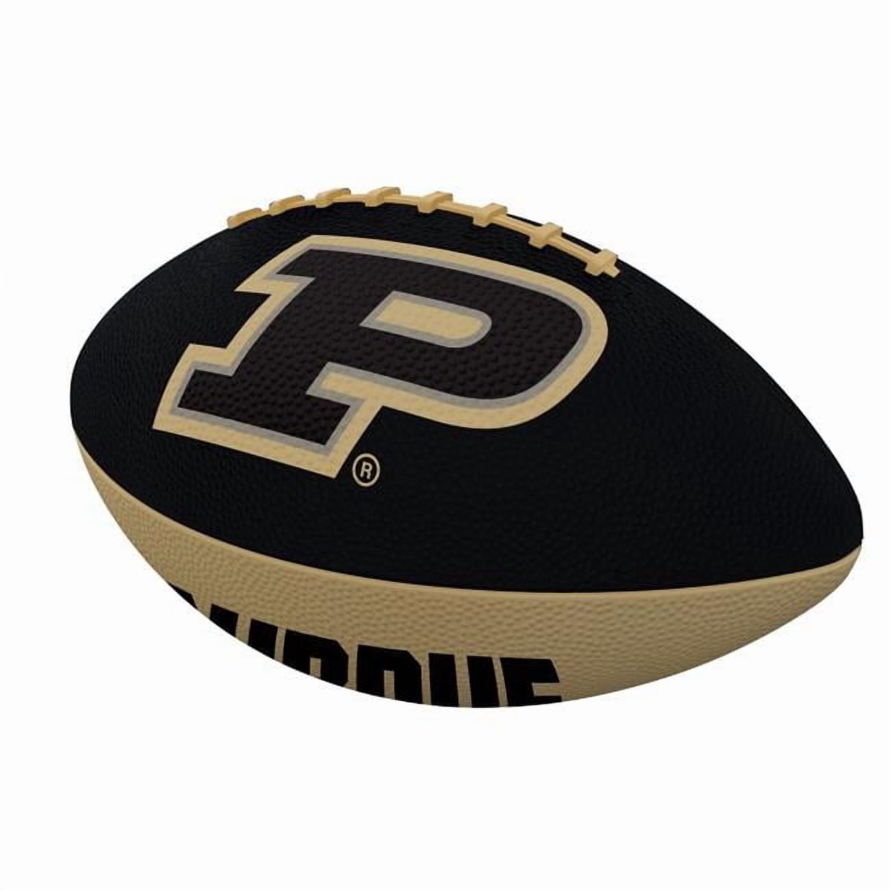 Logo Brands 201-93JR-2 Purdue Pinwheel Junior Size Rubber Football