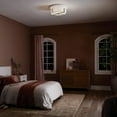 thumbnail image 3 of 52594CPZ Kichler Lighting Malen - 4 Light Flush Mount-8.25 Inches Tall and 20 Inches Wide-Champagne Bronze Finish, 3 of 6