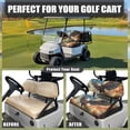thumbnail image 4 of Uorisanigo Golf Cart Seat Elastic Golf Seat Cushion for Cart Eagle American Flag Sky Adjustable Straps Seat Cushion Golf Cart Accessories Fit for EZGO/Yamaha/Club Car and More Golf Carts, 4 of 7