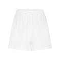 thumbnail image 5 of HUJlwoi Womens Shorts Summer Drawstring Elastic Waist Shorts with Pockets Loose Beach Vacation Shorts Lounge Clothes, 5 of 6