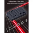 thumbnail image 3 of 2X M.2 NVMe SATA SSD External Enclosure Type-C USB3.1 Gen2 10Gbps SSD Case Dual Protocol SSD Hard Disk Box for SSD 2230, 3 of 6