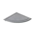 thumbnail image 4 of DOLITY Évier Domestique, Évier, en Forme d'Éventail Empêche l'Accumulation d'Humidité Pieds en Acier Inoxydable Diatomite Bordures Gris Foncé, 4 of 9