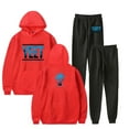 thumbnail image 6 of Jey Uso Yeet Merch Logo Hoodie Set Pocket Drawstring Hoodie Casual Men's and Women's Sportswear Sweatpants, 6 of 6