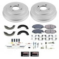 thumbnail image 2 of Power Stop Front and Rear Stock Replacement Brake Pad Rotor Drum and Shoe Kit KOE15507DK, 2 of 7