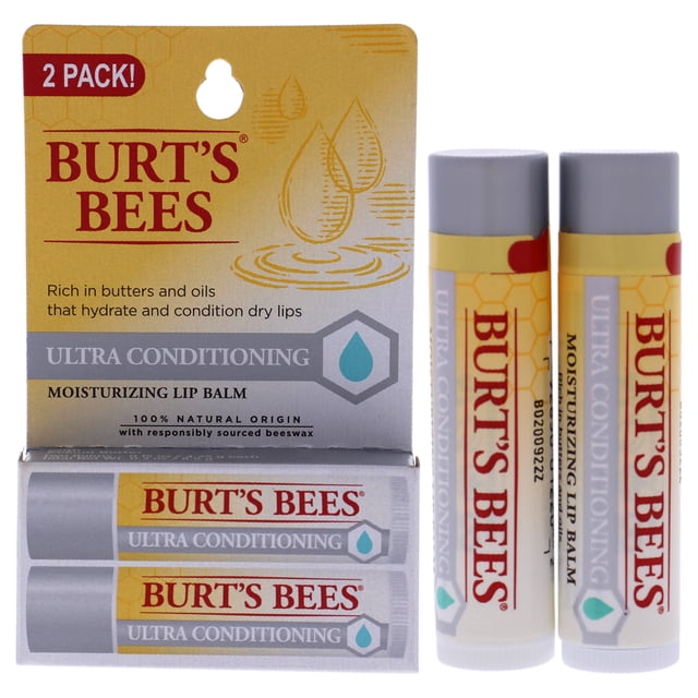 Burts Bees Bálsamo labial Paquete doble de bálsamo labial ultra acondicionador 2 x 0.15 oz Burt's Bees Burts Bees Bálsamo labial 2 x 0.15 oz
