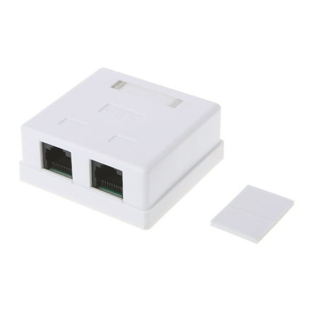 CAT5e Network Module Information Socket RJ45 Connector Keystone Jack Wall Plate