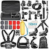 6000 Capability Kit - Neewer 30-In-1 Sport Accessory Kit for GoPro Hero4 Session Hero1 2 3 3+ 4 SJ4000 5000 6000 7000 Xiaomi Yi in S