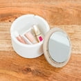 thumbnail image 3 of Weddingstar 4727-08 Round Wooden Keepsake Box with Lid, 3 of 5